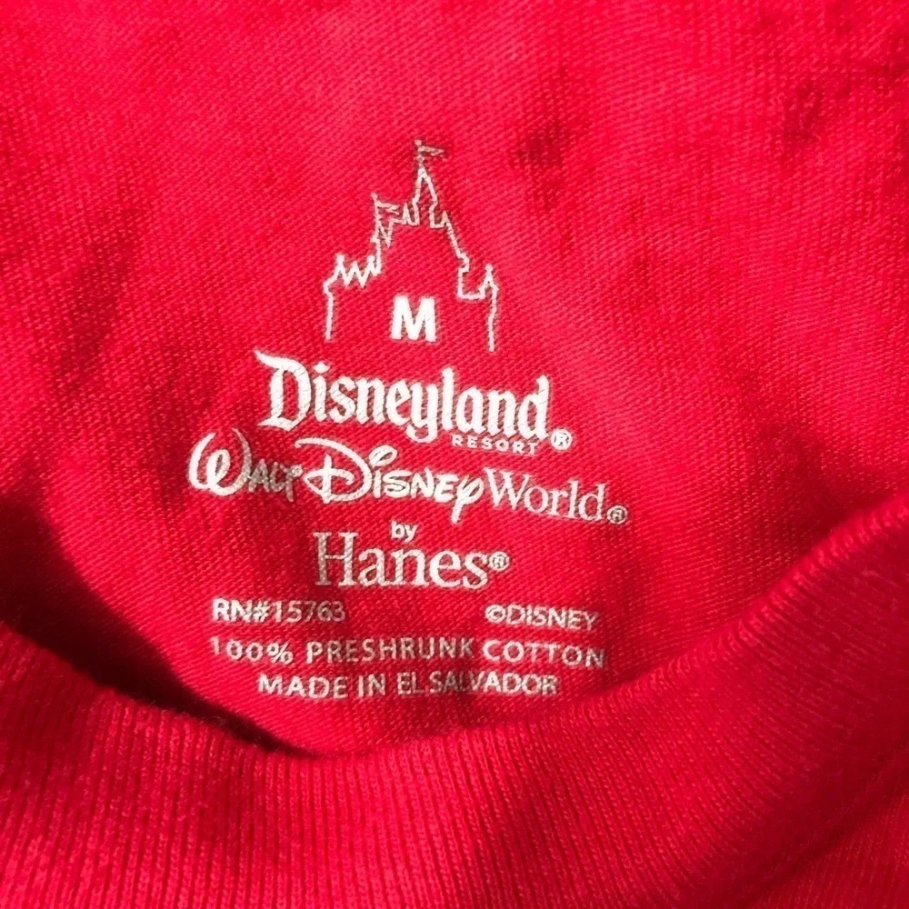 Disneyland Shirt Walt Disney Unisex Minnie Mouse Short Sleeve Top Souvenir - Picture 7 of 7